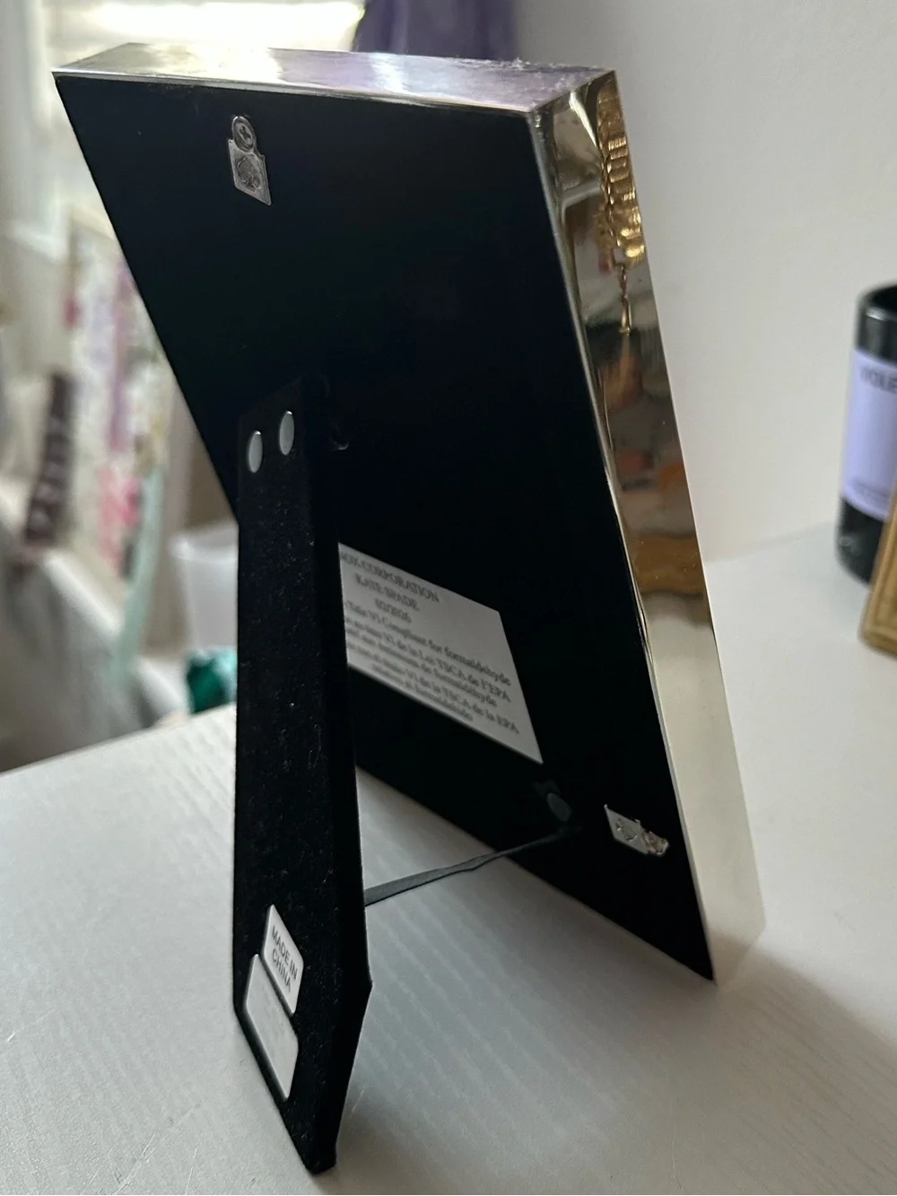 kate spade Silver Glitter Rectangle Photo Frame